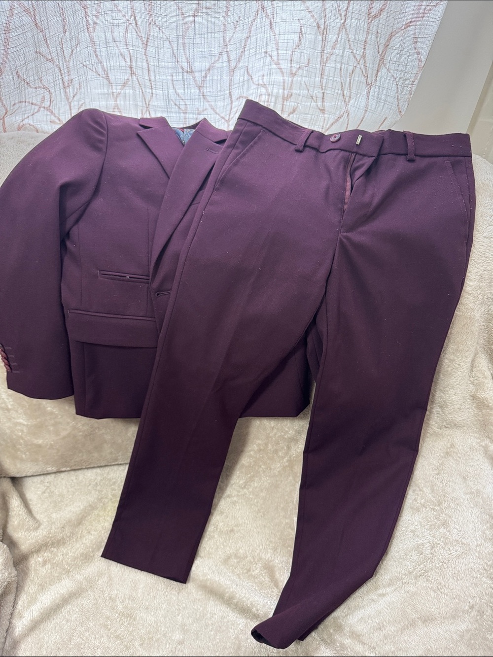 Isaac Mizrahi Plum Kids Blazer and Pants Set